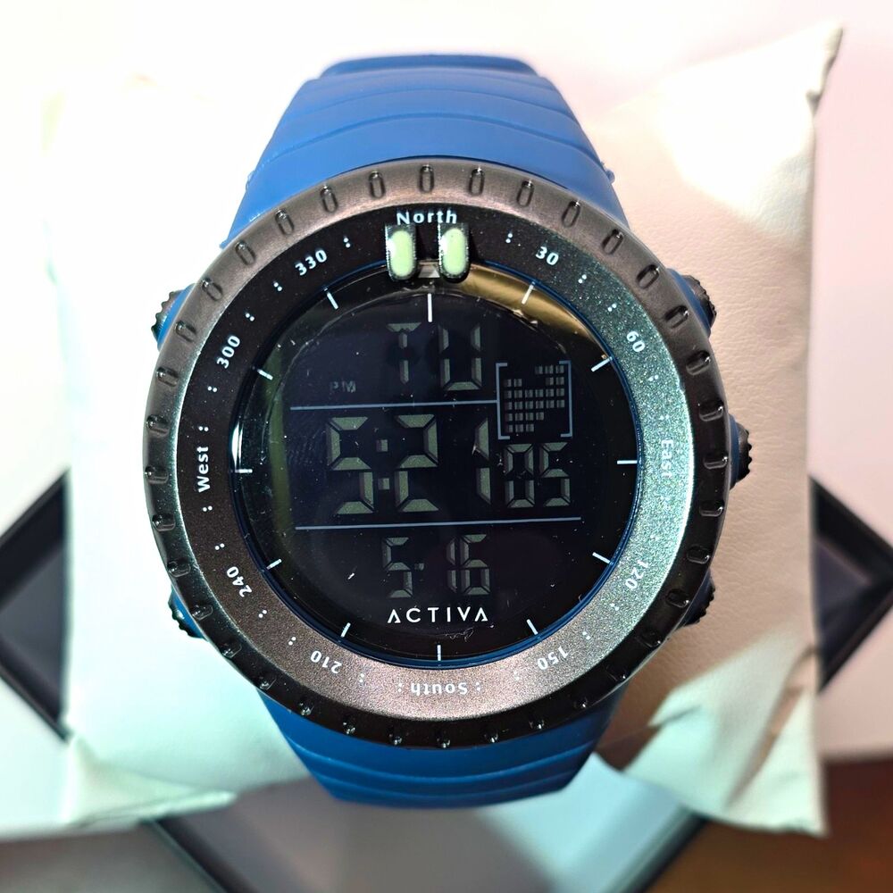 Invicta Activa X Digital Men's Watch, 53mm, Blue, acw1237 005